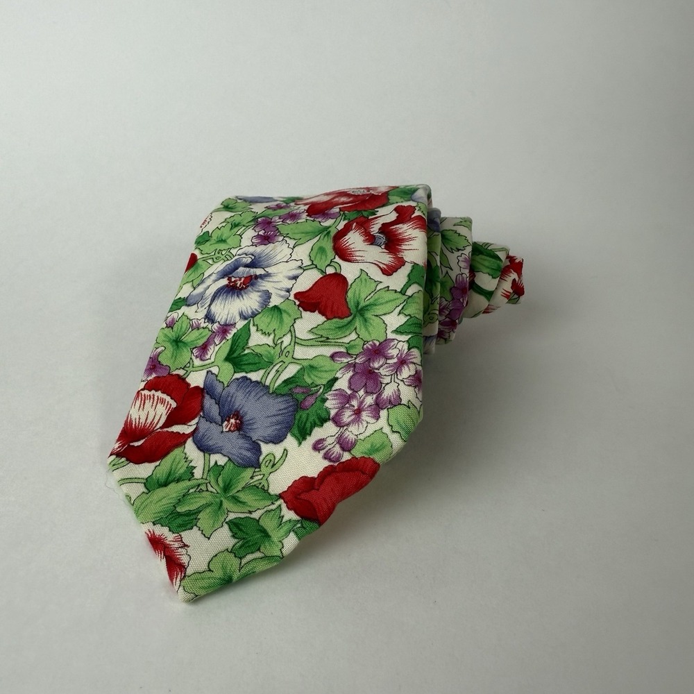 Ronde Royce Cotton Floral Tie